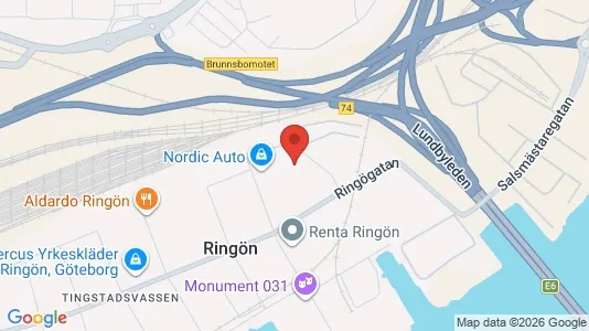 Kontorlokaler til leje i Lundby - Foto fra Google Street View