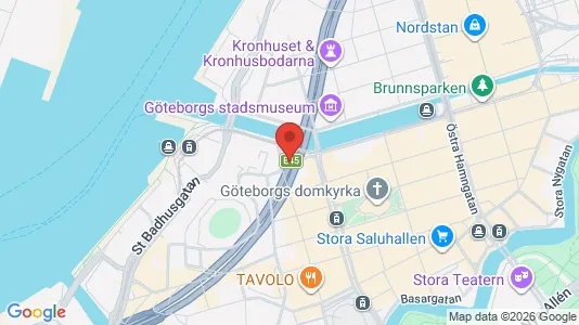 Kontorlokaler til leje i Gøteborg Centrum - Foto fra Google Street View