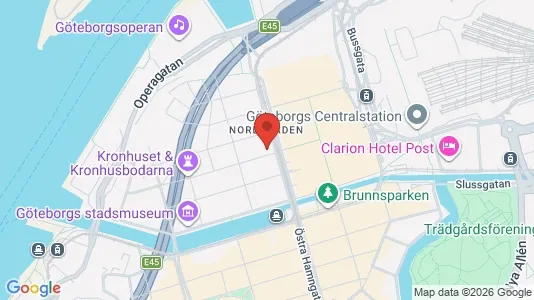Kontorlokaler til leje i Gøteborg Centrum - Foto fra Google Street View