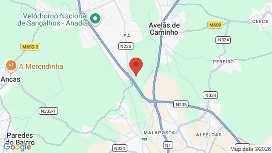 Shops for sale i Anadia - Photo from Google Street View