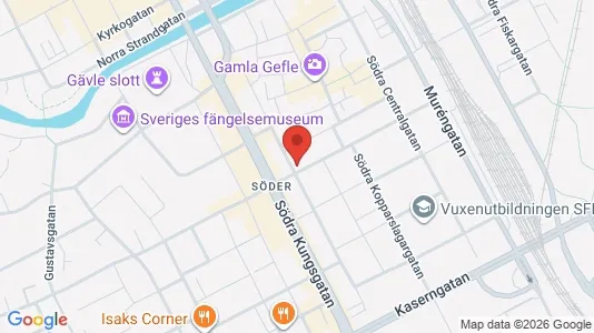 Gewerbeflächen zur Miete i Gävle – Foto von Google Street View