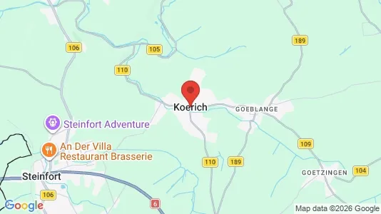 Kantorruimte te huur i Koerich - Foto uit Google Street View