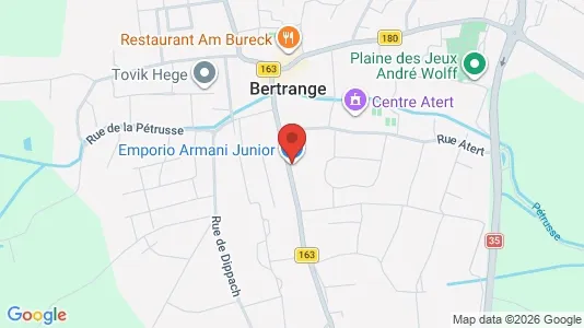 Kontorer til leie i Bertrange – Bilde fra Google Street View