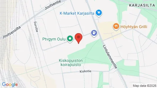 Varastot Vuokrattavana i Oulu - Kuva Google Street Viewstä