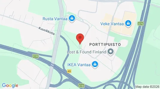 Gewerbeflächen zur Miete i Vantaa – Foto von Google Street View