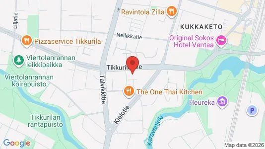 Gewerbeflächen zur Miete i Vantaa – Foto von Google Street View