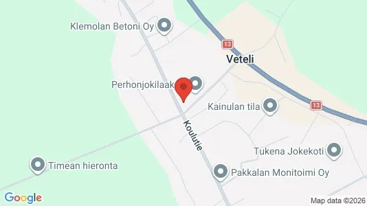 Gewerbeflächen zur Miete i Veteli – Foto von Google Street View