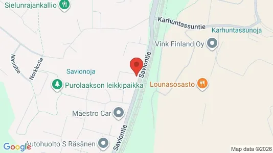 Værkstedslokaler til leje i Kerava - Foto fra Google Street View