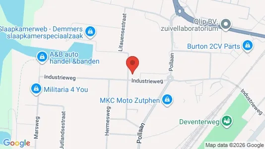 Office spaces for rent i Zutphen - kort over placeringen