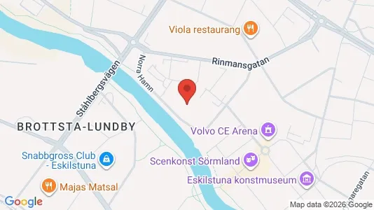 Gewerbeflächen zur Miete i Eskilstuna – Foto von Google Street View