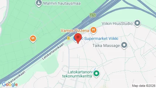 Office spaces for rent i Helsinki Koillinen - kort over placeringen