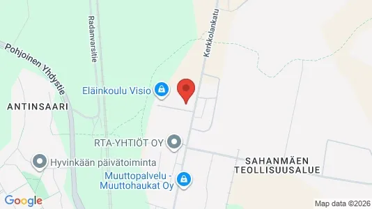 Kontorlokaler til leje i Hyvinkää - Foto fra Google Street View