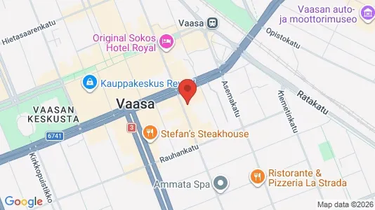 Kontorer til leie i Vaasa – Bilde fra Google Street View