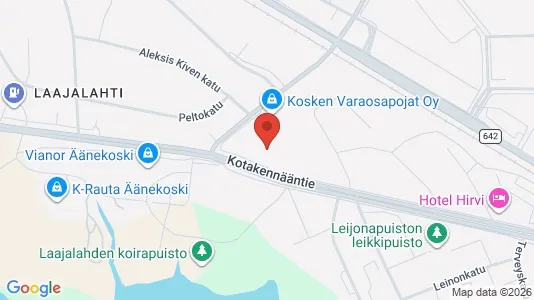 Büros zur Miete i Äänekoski – Foto von Google Street View