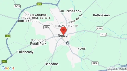 Kontorer til leie i Nenagh – Bilde fra Google Street View