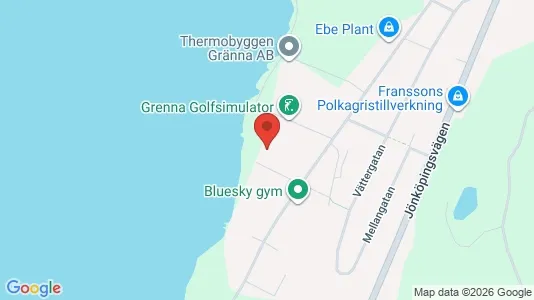 Kontorlokaler til leje i Jönköping - kort over placeringen