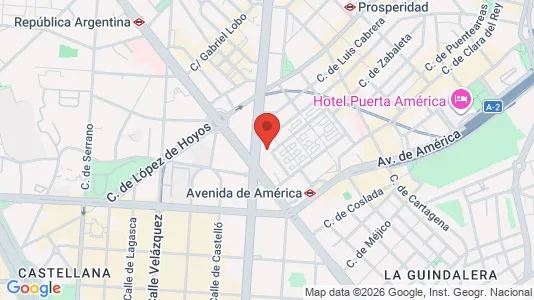 Kontorer til leie i Madrid Chamartín – Bilde fra Google Street View