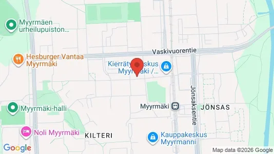 Kontorlokaler til leje i Vantaa - Foto fra Google Street View