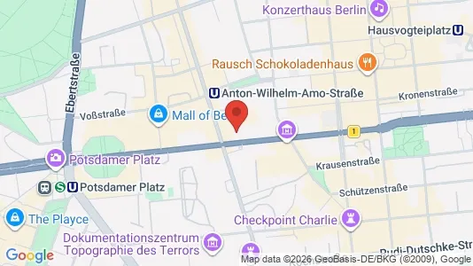 Coworking spaces zur Miete i Berlin Mitte – Foto von Google Street View