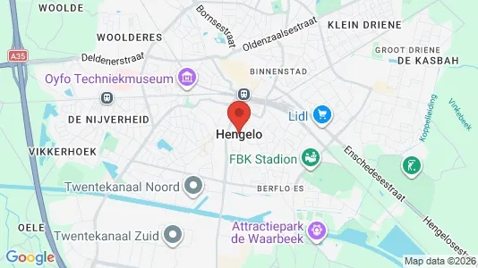Shops for rent i Hengelo - Photo from Google Street View