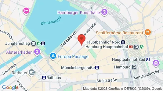 Kantorruimte te huur i Hamburg Mitte - Foto uit Google Street View