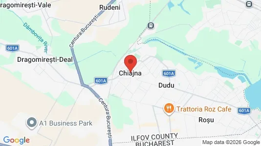 Lokaler til leje i Chiajna - Foto fra Google Street View