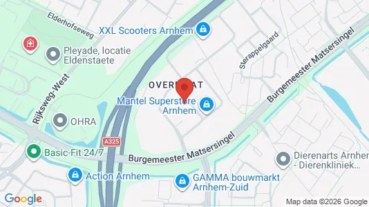 Lokaler til leje i Arnhem - Foto fra Google Street View