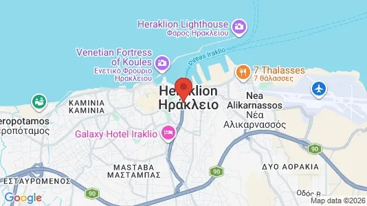 Shops for rent i Heraklion - Photo from Google Street View