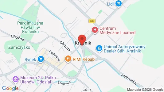 Lokaler til leje i Kraśnicki - Foto fra Google Street View