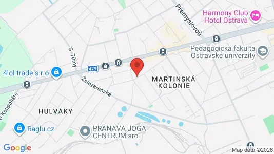 Office spaces for rent i Ostrava-město - kort over placeringen