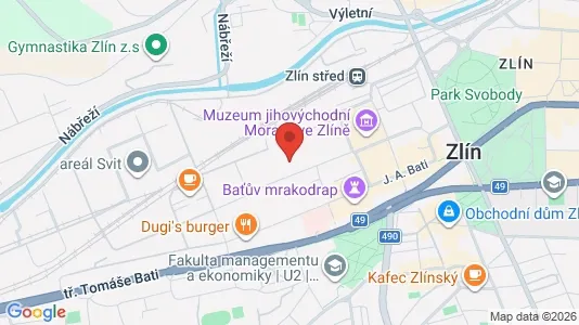 Office spaces for rent i Zlín - Photo from Google Street View