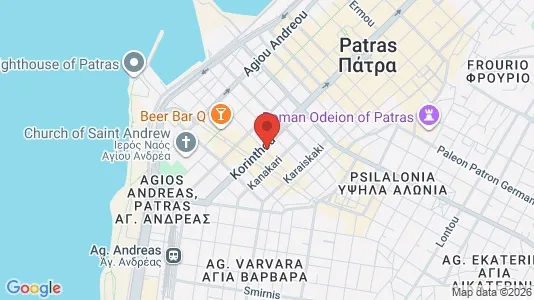 Kontorlokaler til leje i Patras - Foto fra Google Street View