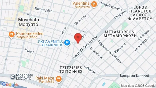 Toimistotilat Vuokrattavana i Kallithea - Kuva Google Street Viewstä