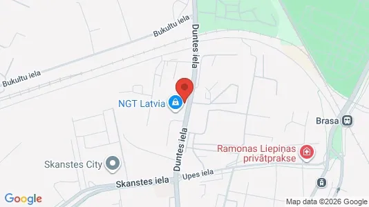 Kontorer til leie i Riga Skanste – Bilde fra Google Street View