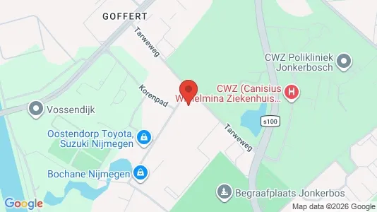 Gewerbeflächen zur Miete i Nijmegen – Foto von Google Street View