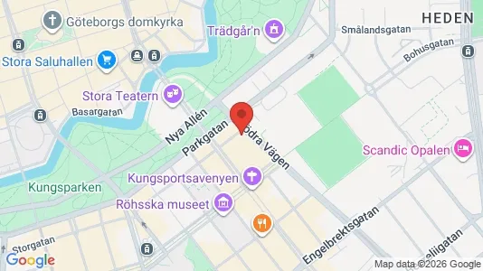 Kontorlokaler til leje i Gøteborg Centrum - Foto fra Google Street View