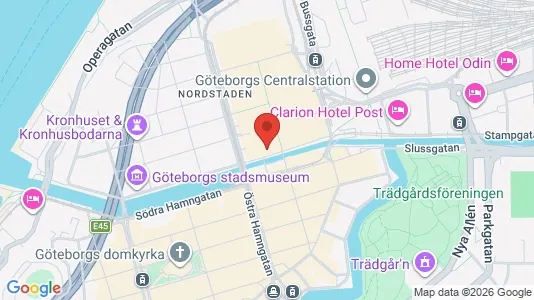 Kontorlokaler til leje i Gøteborg Centrum - Foto fra Google Street View