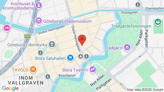 Kontorlokaler til leje i Gøteborg Centrum - Foto fra Google Street View