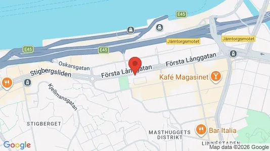 Kontorlokaler til leje i Gøteborg Centrum - Foto fra Google Street View