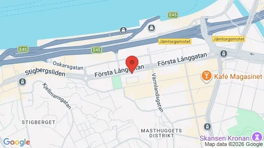 Kontorlokaler til leje i Gøteborg Centrum - Foto fra Google Street View