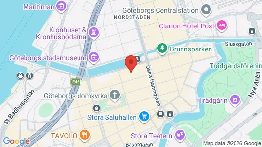 Kontorlokaler til leje i Gøteborg Centrum - Foto fra Google Street View