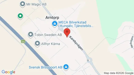 Lager til leie i Kungälv – Bilde fra Google Street View