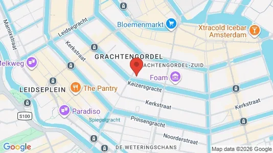 Kontorlokaler til leje i Amsterdam Centrum - Foto fra Google Street View