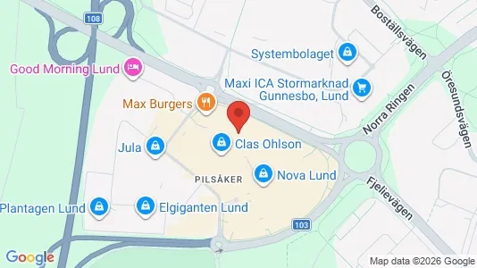 Büros zur Miete i Lund – Foto von Google Street View