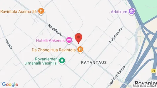 Office spaces for rent i Rovaniemi - kort over placeringen