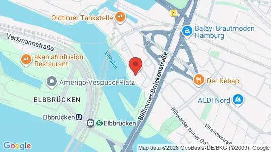 Kontorlokaler til leje i Hamborg Mitte - Foto fra Google Street View