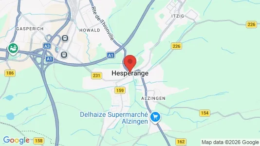 Büros zur Miete i Hesperange – Foto von Google Street View