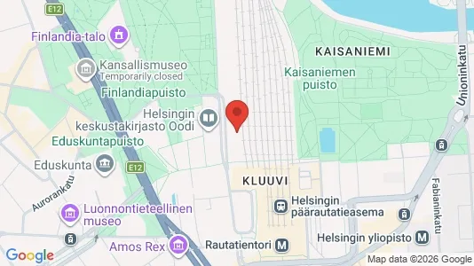 Büros zur Miete i Helsinki Eteläinen - kort over placeringen