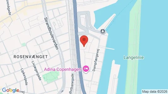 Varastot Vuokrattavana i Østerbro - Kuva Google Street Viewstä