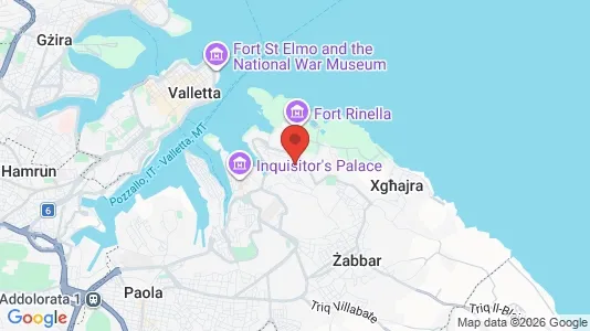 Winkels te huur i Il-Kalkara - Foto uit Google Street View